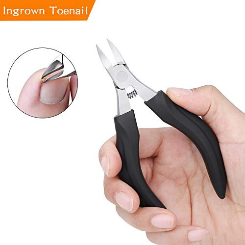 Toenail Clippers For Elderly, Used For Thick Toenails Fungi Toenails  Ingrown Toenails. Long Handle, Leather Packaging, Safe