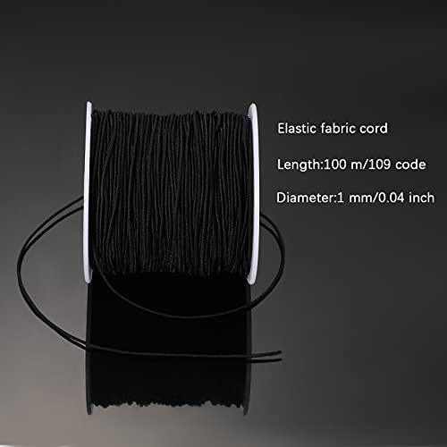 Black Elastic String For Bracelets Elastic Cord For Jewelry