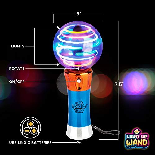 Spinning led sales toy