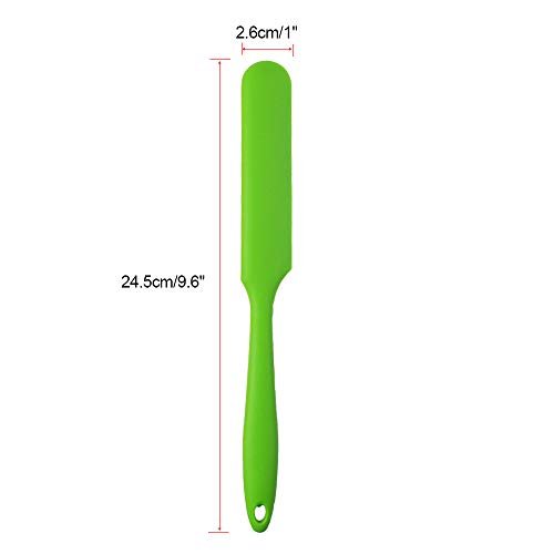 Silicone Scraper Non Stick Heat Resistant Baking Scraper Integrated Cream  Butter Spatula Baking Cooking Tool Kitchen Accessories 