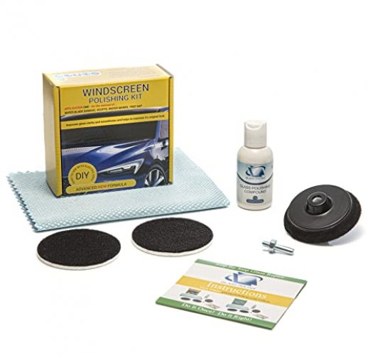 Glass Polish 21005 DIY Windscreen Polishing Kit for Automotive