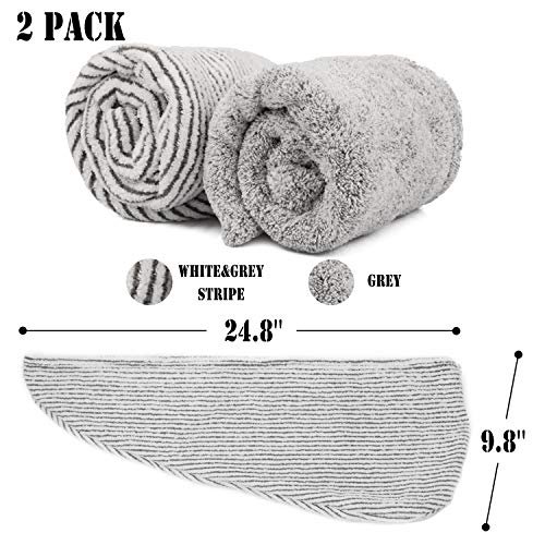 Bamboo towel discount for curly hair