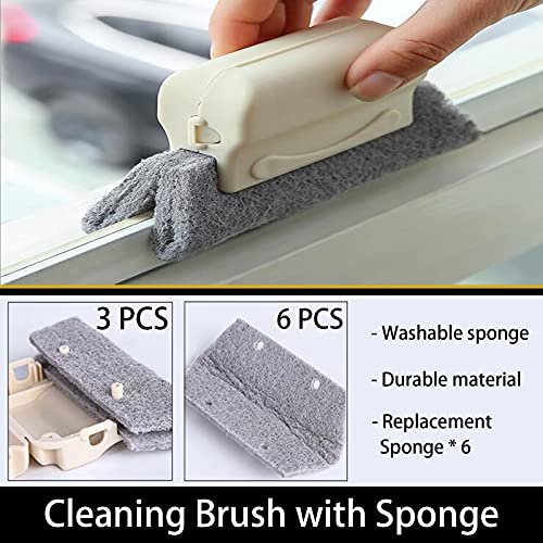  Crevice Gap Cleaning Brush Tool, 6pcs Hand-held Groove