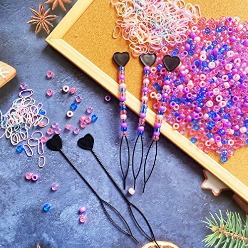 Quick Beader Plastic Hair Bead Threading Tool for Hair Accessories