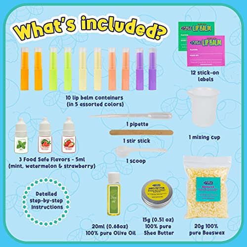 Natural Lip Balm // Kids & Fun Flavors!