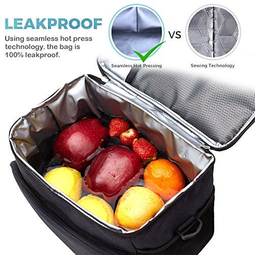 Best Hap Tim Lunch Box Insulated Lunch Bag Large Cooler Tote Bag