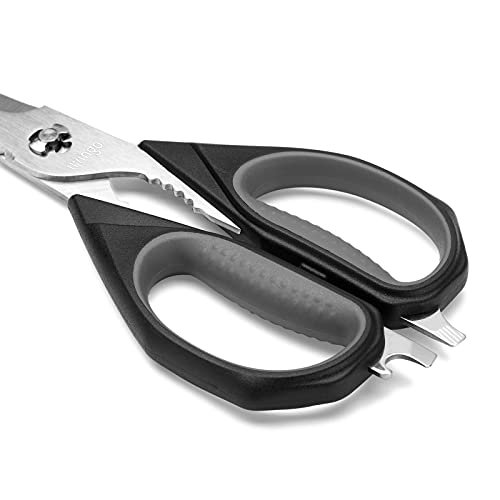 Kitchen Scissors 2Pack,Poultry Shears Heavy Duty Meat Scissors, Dishwasher  Safe Multipurpose Stainless Steel Sharp Utility Food Scissors for Chicken,  Shrimps, Fish, Herb,Seafood 