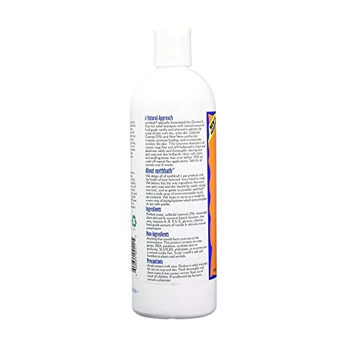 Earthbath vanilla almond clearance shampoo