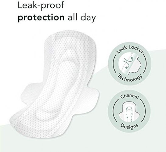  Rael Pads For Women, Organic Cotton Cover Pads