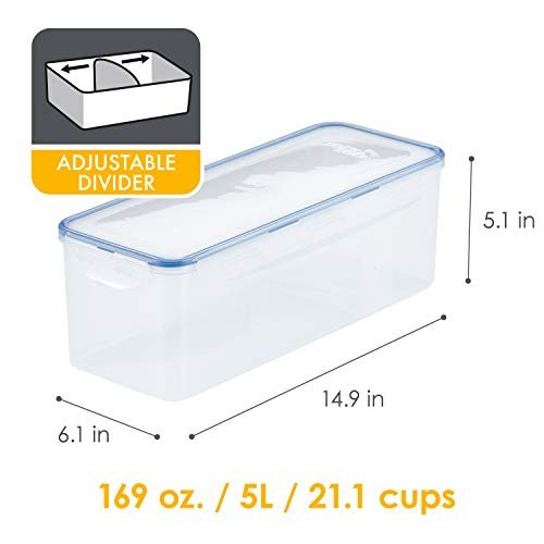 Lifewit 175oz 4PCS Large Airtight Food Storage Containers with