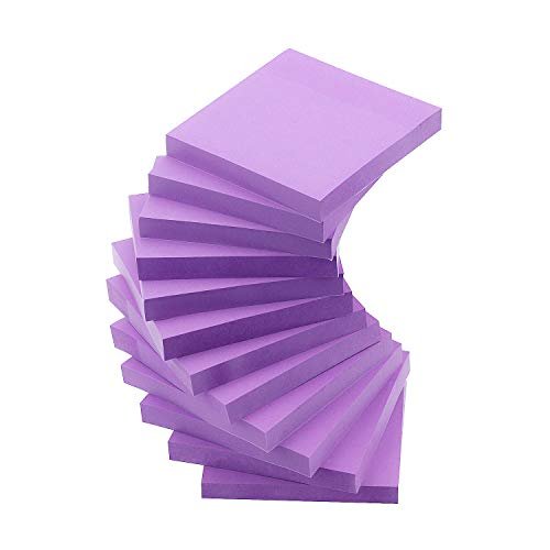 Early Buy Sticky Notes 3X3 Self-Stick Notes Green Color 6 Pads, 100  Sheets/Pad