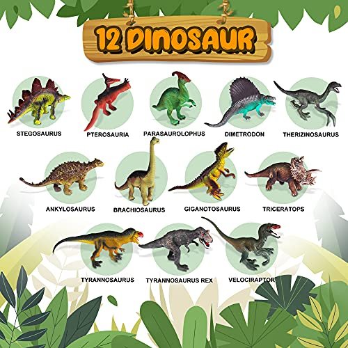 JOYIN Robot Dinosaur Toy for Kids Boys 3+ Big T rex Dinosaur Toy with Light  and Realistic Roaring Sound, Walking & Dancing Dinosaur Toy, Electronic