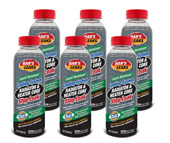 Bar's Leaks Liquid Aluminum Radiator and Heater Core Stop Leak. 6 Pack,11866PK Imported
