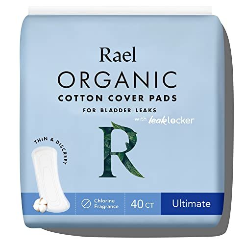 Rael Incontinence Pads for Women, Organic Cotton Cover - Postpartum  Essential, Heavy Absorbency, Bladder Leak Control, 4 Layer Core with Leak  Guard T - Imported Products from USA - iBhejo