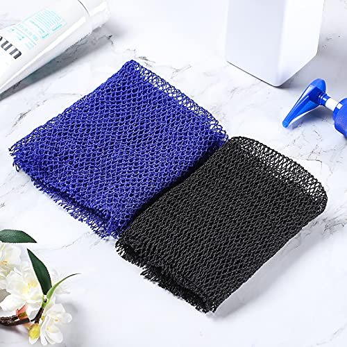 African Net Long Bath Net Sponge,JASSINS African Bathing Sponge,Body  Exfoliating Long Net Shower Body Scrubber Back Scrubber Skin  Smoother,Stretch Le - Imported Products from USA - iBhejo