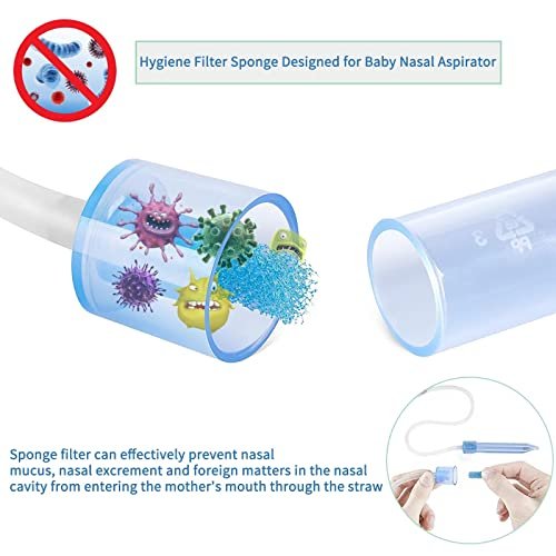 4 Pack- Baby Nasal Aspirator Hygiene Filters for NoseFrida