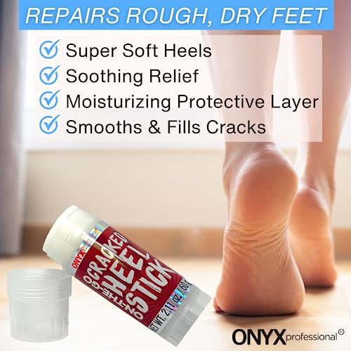 onyx professional Cracked Heel Stick Repair Balm & Foot Peel Mask Callus  Remover - Dead Skin Remover, Foot Exfoliator, Dry Feet Treatment - Pedicure  Kit For Baby Soft Smooth Feet - Yahoo Shopping