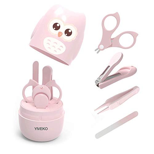 Buy Safe-o-kid Baby Grooming Portable Case Kit With Nail Clipper, Scissor,  File And Tweezer, Pink Pack of 1 Online at Best Prices in India - JioMart.