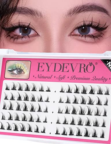 Manga Lashes Fluffy Faux Mink Lashes 14 Pairs Natural False Lashes Pack  Wispy Short Anime Lashes Look Like Individual Clusters| 3D1009