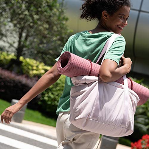 BAGSMART Women Tote Bag with Zipper Gym Bag Laptop Shoulder