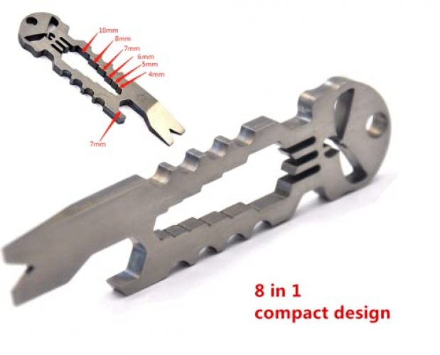 Mini Multi-Tool Keychain - FLAX art & design