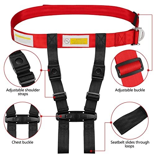 Airplane Child Safe Travel Seat Harness, Portable Toddlers Harness for  Airplane, Aviation Travel Restraint Belt for Kids Safety and Portable,  Prevent