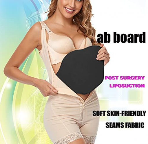Moolida Lipo Foam Compression Ab Board Post Surgery Abdominal Board  Liposuction Black - Imported Products from USA - iBhejo