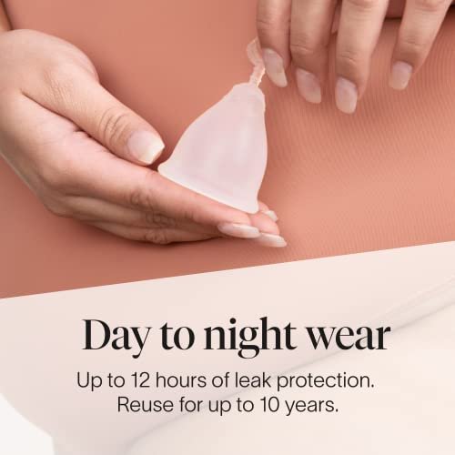 Cora Menstrual Period Cup, Comfortable, Easy to Use