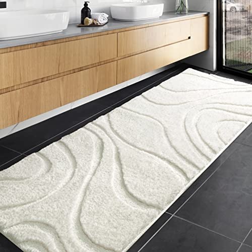 Cream deals bathroom rugs