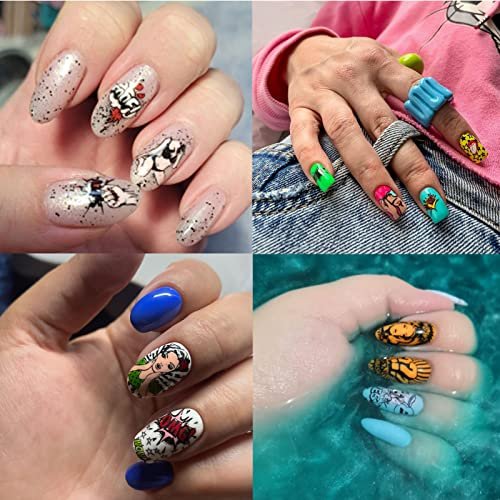 Buy Nail art Kit|Nail Art Stamping kit for Girls|5 stamping image plates,French  nail Stamper Scraper| Gift for Girl & FREE 2 PCS Stamping Nail Polish(MIX  COLOUR)(RK Series). Online at Low Prices in