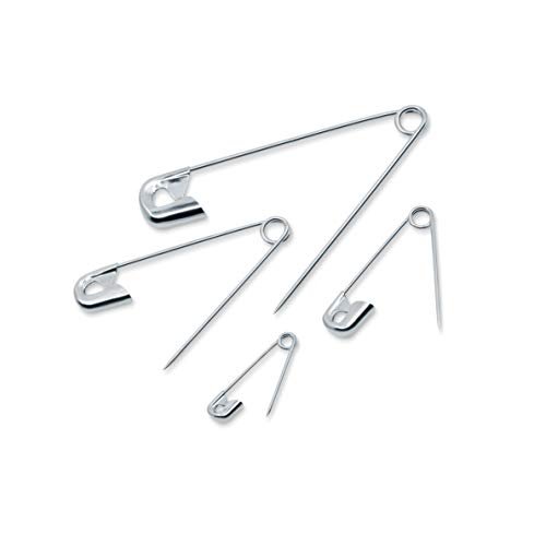 Dritz Safety Pins, Assorted Sizes, 100/Pack