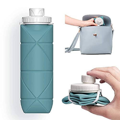 ZULU Atlas Glass Water Bottle with Silicone Sleeve, 20 oz, Teal - Imported  Products from USA - iBhejo