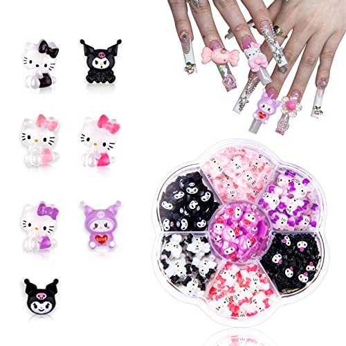 70 Pcs Kawaii Nail Charms Slime Charms 3D Nail Art Charms Flatback Resin  Charms, For Nail Art Decorations Supplies - Imported Products from USA -  iBhejo