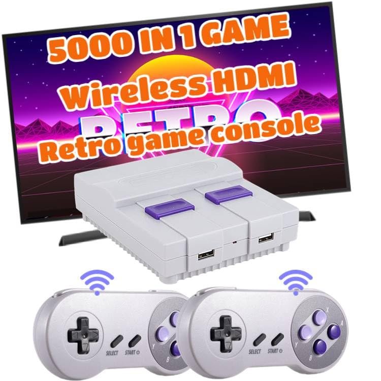 Super Classic Retro Game Console,Hdmi Video Game System Built In