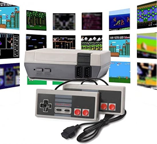 Retro Game Console Classic Mini Retro Game System Built-In 620