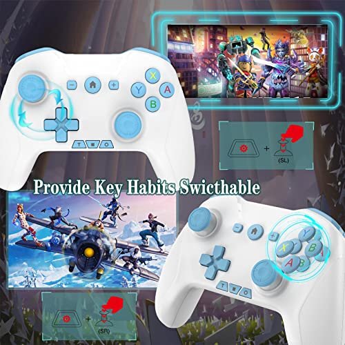 Bluetooth Controller for Switch/PC/iPhone/Android