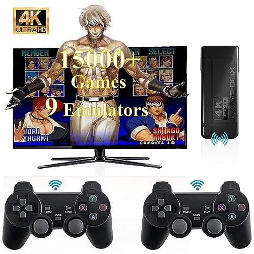 4K TV Game Stick 64GB Built-in 15000 Game Retro Video Game Console