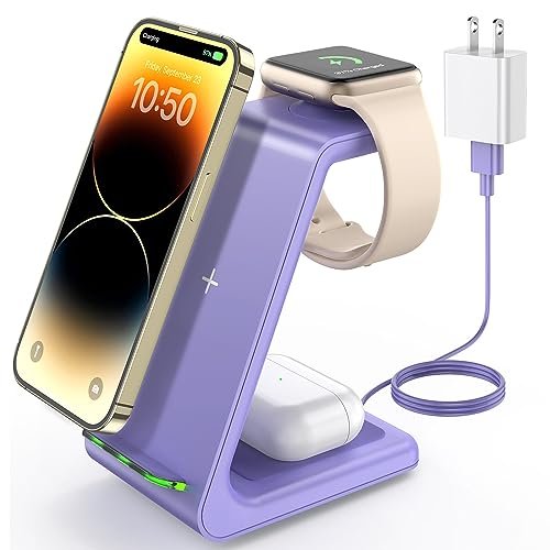  JoyGeek 3 in 1 Wireless Charging Station for Apple