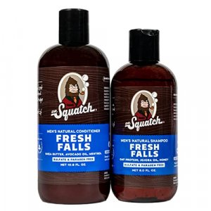  Dr. Squatch Fresh Falls Shampoo + Conditioner Hair Bundle :  Beauty & Personal Care