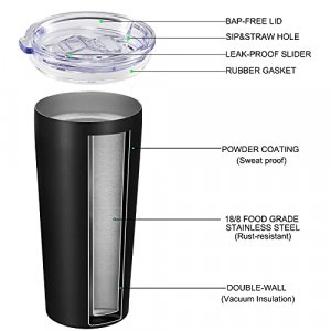 Cuisinox Double Walled Stainless Steel French Press with a silicone gasket  filter