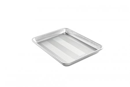 Chicago Metallic Professional Non-Stick Cookie/Jelly-Roll Pan Set with Cooling Rack, 17-Inch-by-12.25-Inch