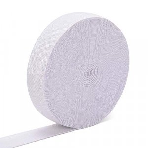  Airisoer Elastic Bands for Sewing 1 Inch 32 Yards White Knit  Elastic Spool High Elasticity : Arts, Crafts & Sewing