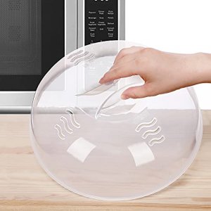 IMUSA IMUSA Microwave Plate Cover 10.5 Inches, Clear - IMUSA