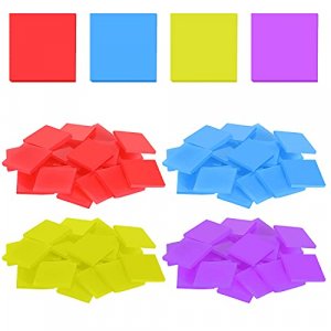 Bubu Origami Paper Double Sided Color - 200 Sheets - 20 Colors - 6 inch Square Easy Fold Paper for Beginner