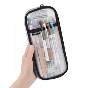  BTSKY Multifunction Marker Case - Zippered Canvas Pen Bag  Pencil Case Stationary Storage for 80 Markers, Black (NO Compartments  Inside) : Arts, Crafts & Sewing