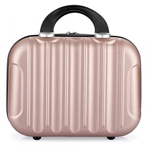 Portable Rose Gold Makeup Brush Holder Organizer Bag Waterproof