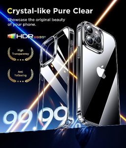 Humixx Magnetic for iPhone 15 Pro Max Case, [14 FT Drop Protection]  [Compatible with MagSafe] Translucent Matte Back Slim Thin Protective Phone  Case