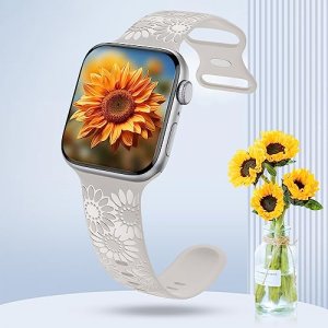 Sunflower apple watch online band 44mm