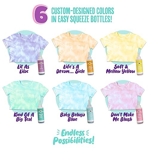Tie Dye for Kids - Includes 18 Colors & 3 T-Shirts