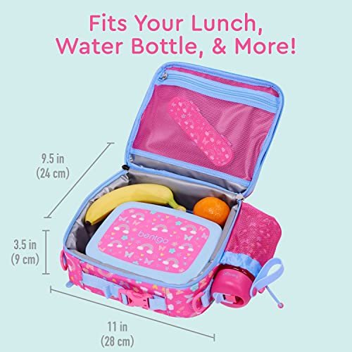 Bentgo Deluxe Lunch Bag, Durable & Insulated Bag, Internal Mesh